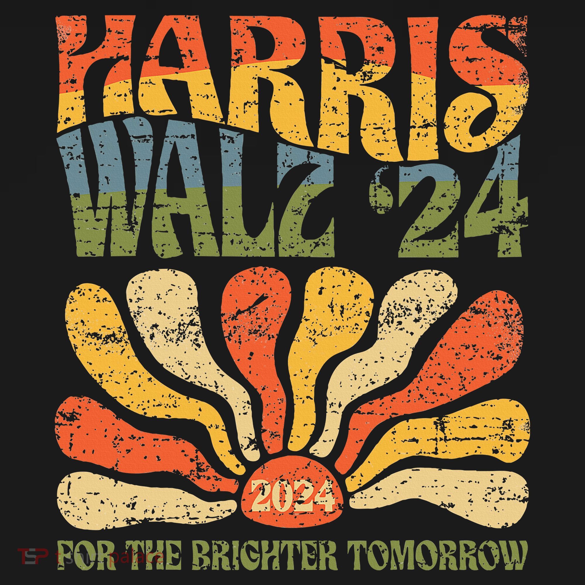Harris Walz 2024 For President Patriotic Kamala Waltz 2024 Sweatshirt
