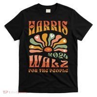 Harris Walz 2024 Election President Kamala Harris Tim Waltz T-Shirt thumb 0