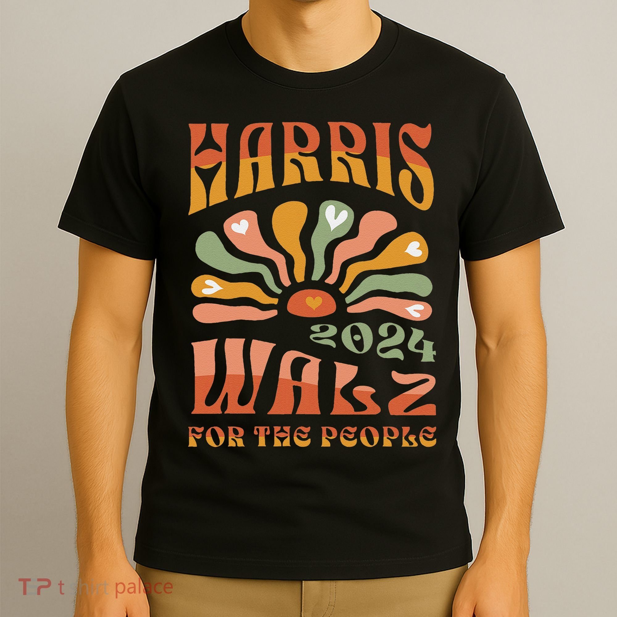 Harris Walz 2024 Election President Kamala Harris Tim Waltz T-Shirt