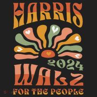 Harris Walz 2024 Election President Kamala Harris Tim Waltz Beanie thumb 2