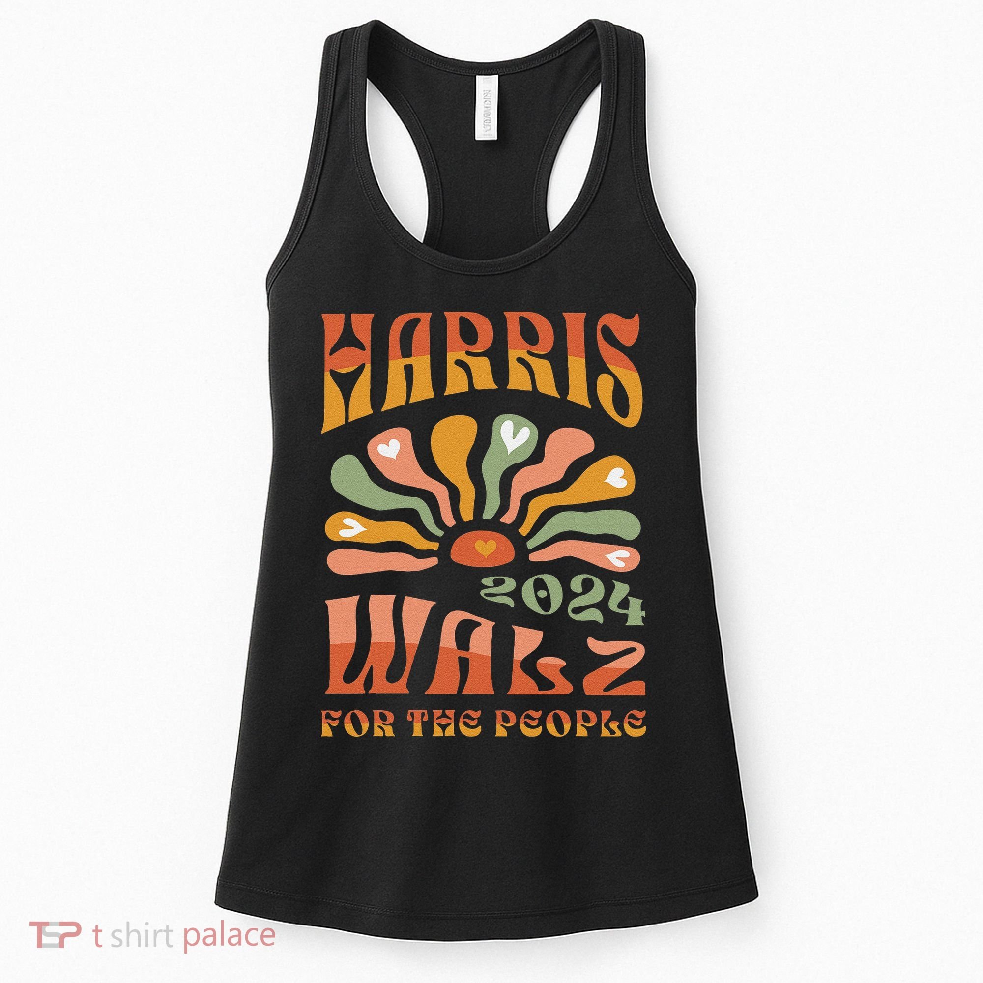 Harris Walz 2024 Election President Kamala Harris Tim Waltz Women's Tank Top