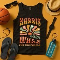 Harris Walz 2024 Election President Kamala Harris Tim Waltz Tank Top thumb 4