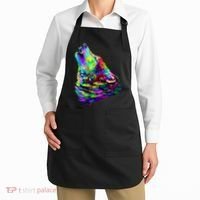 Howling Wolf Abstract Apron thumb 2