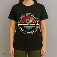 Hunting Woodcock Bird Retro Funny Phone Calls Hunter T-Shirt thumb 4
