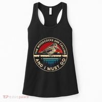 Hunting Woodcock Bird Retro Funny Phone Calls Hunter Women's Tank Top thumb 0