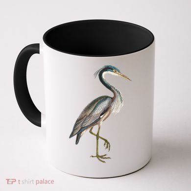 Heron Water Bird Lover Blue Heron Coastal Birds Coffee Mug