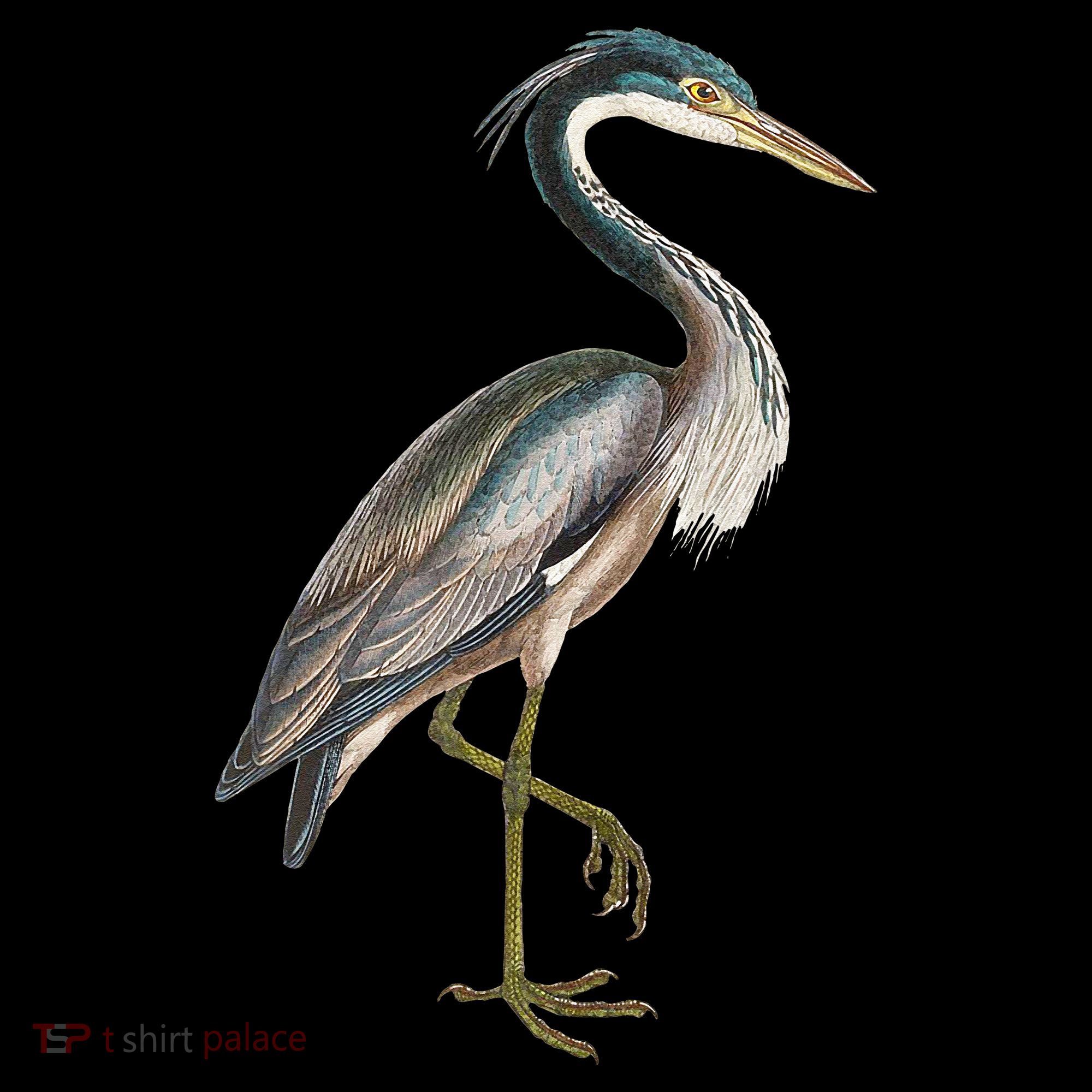 Heron Water Bird Lover Blue Heron Coastal Birds Coffee Mug