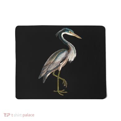 Heron Water Bird Lover Blue Heron Coastal Birds Mousepad