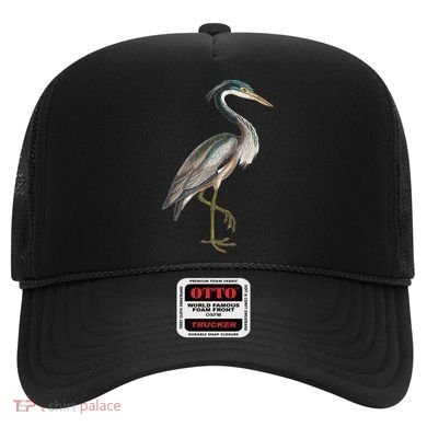 Heron Water Bird Lover Blue Heron Coastal Birds Hat