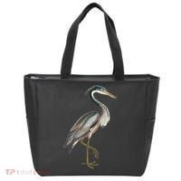 Heron Water Bird Lover Blue Heron Coastal Birds Tote Bag thumb 0