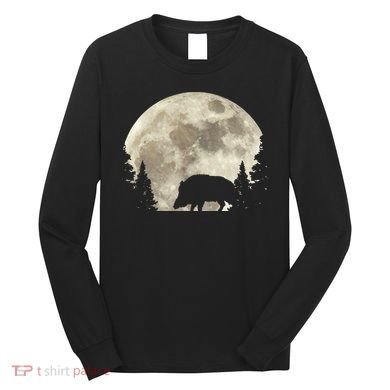Hunter Wild Boar Keiler Wildsau Hunting Hunter Long Sleeve Shirt