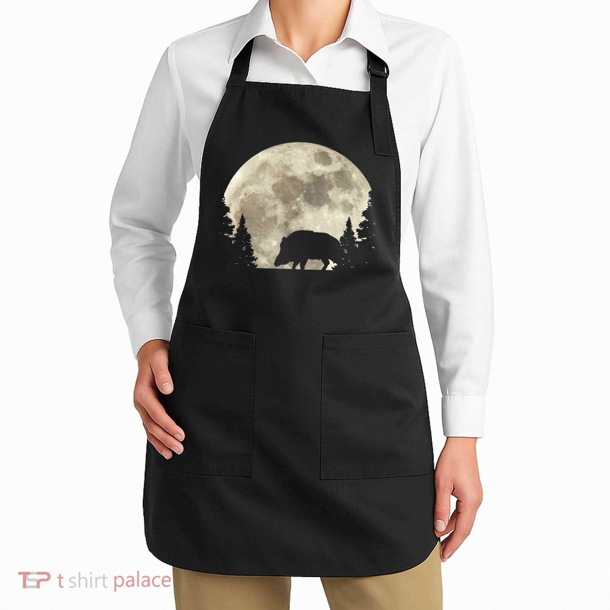 Hunter Wild Boar Keiler Wildsau Hunting Hunter Apron