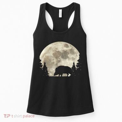 Hunter Wild Boar Keiler Wildsau Hunting Hunter Women's Tank Top