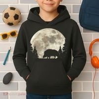 Hunter Wild Boar Keiler Wildsau Hunting Hunter Kids Hoodie thumb 2