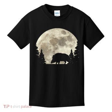 Hunter Wild Boar Keiler Wildsau Hunting Hunter Kids T-Shirt