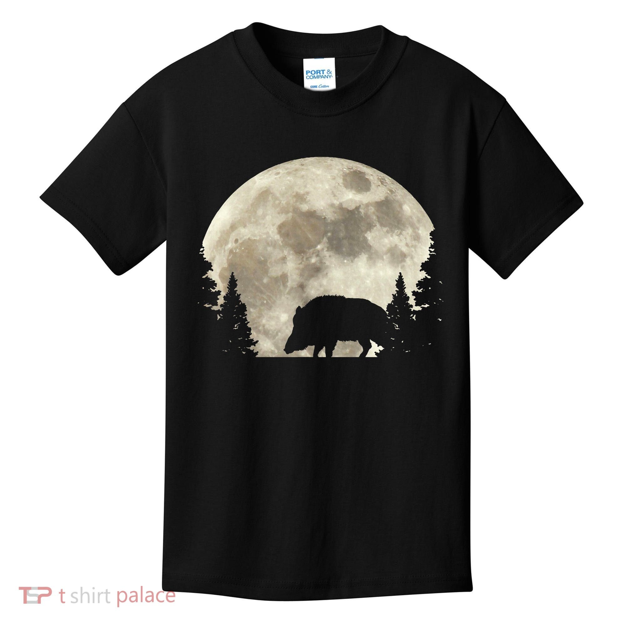 Hunter Wild Boar Keiler Wildsau Hunting Hunter Kids T-Shirt
