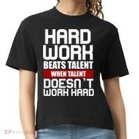 Hard Work Beats Talent When Talent Doesn't Work Hard Comfort Colors Boxy T-Shirt thumb 0