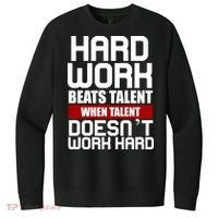 Hard Work Beats Talent When Talent Doesn't Work Hard V.I.T. Fleece Crew Sweatshirt thumb 0