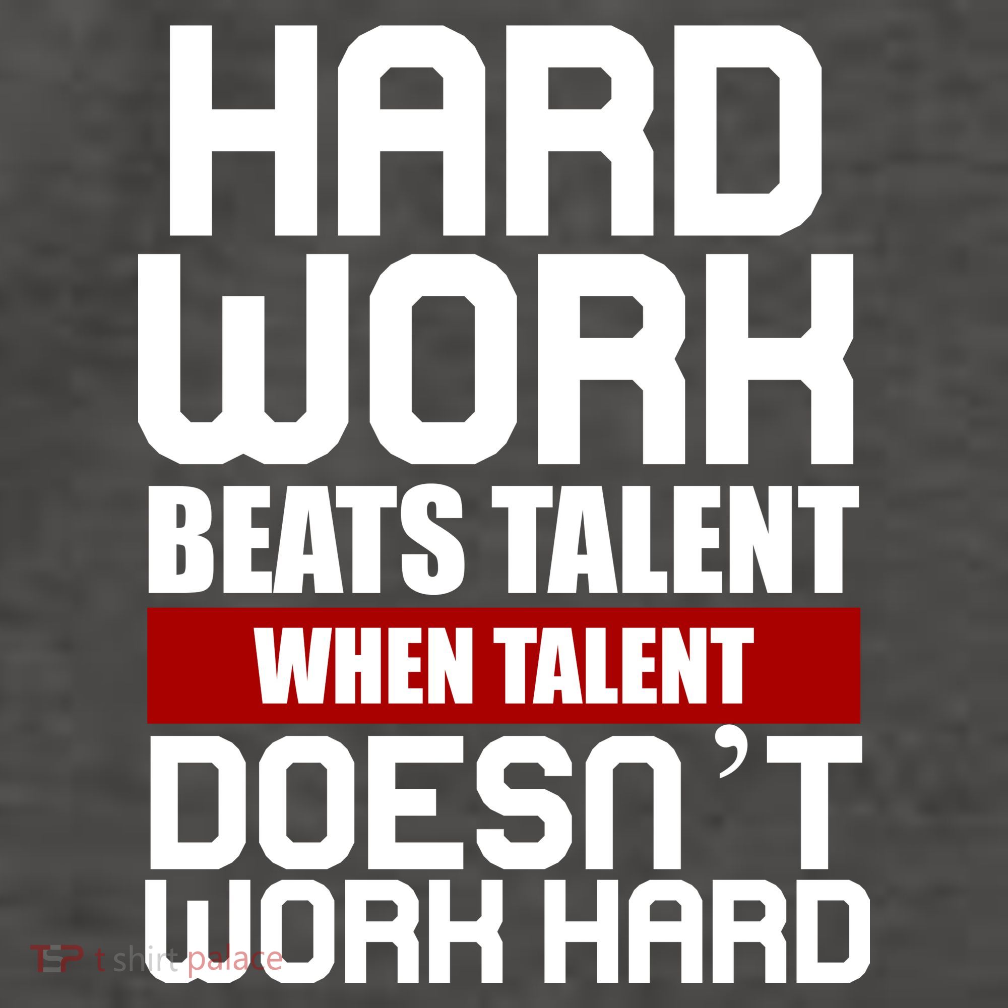 Hard Work Beats Talent When Talent Doesn't Work Hard Vector Backpack