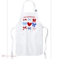 Heart Warrior Chd Awareness Heart Disease Coquette Bow Apron thumb 0