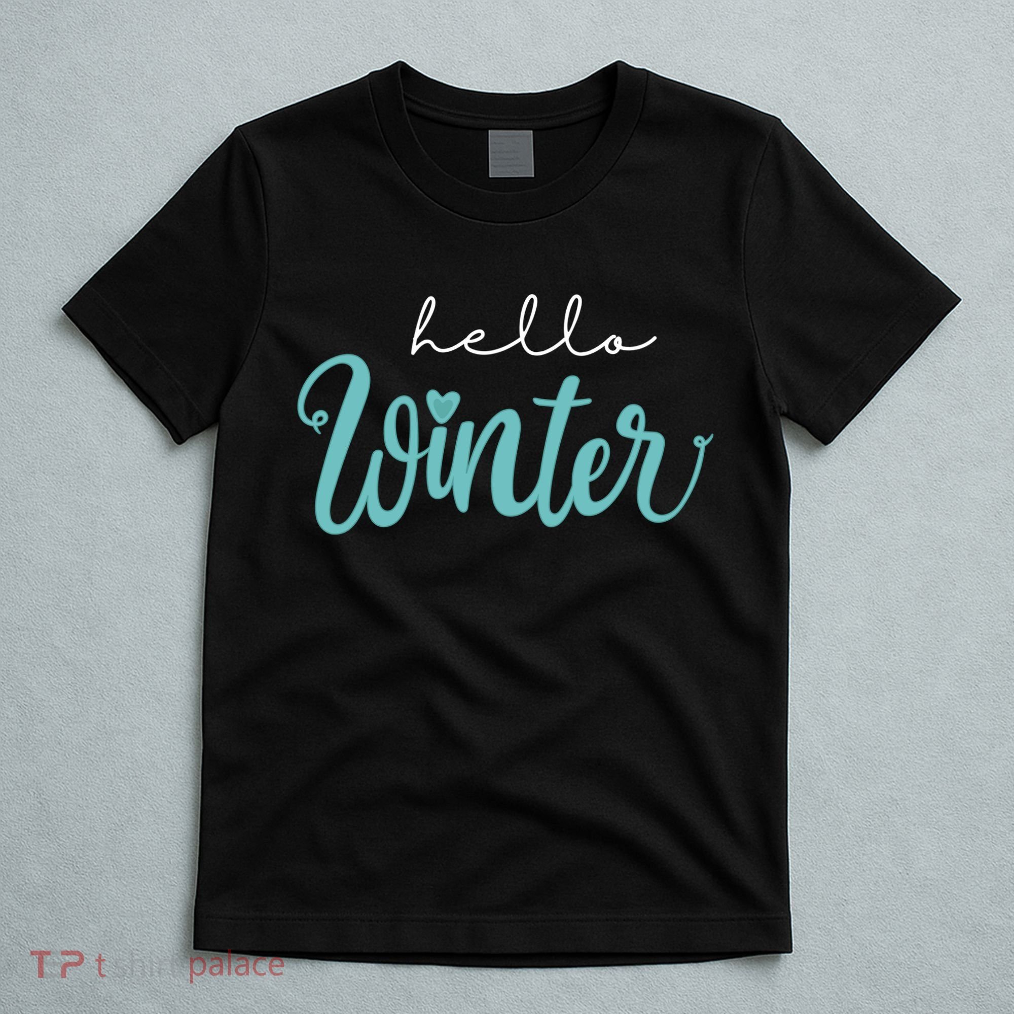 Hello Winter Cute Holiday T-Shirt