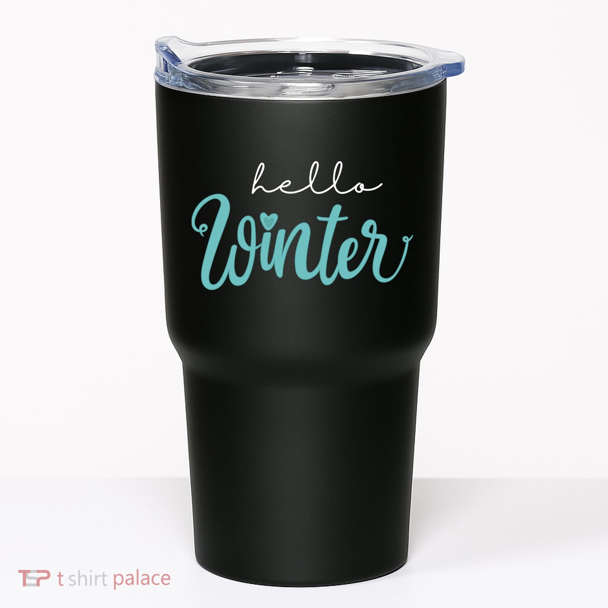Hello Winter Cute Holiday Tumbler
