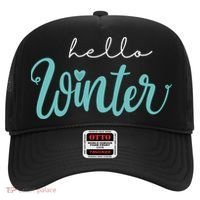 Hello Winter Cute Holiday Hat thumb 0