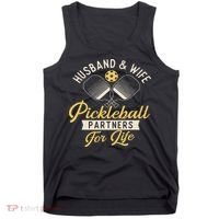 Husband & Wife Couple Pickleball Player Pickleballers Tank Top thumb 0