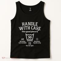 Handle With Care 30 Thirty 30th Birthday Tank Top thumb 2