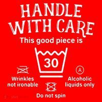 Handle With Care 30 Thirty 30th Birthday Santa Hat thumb 1