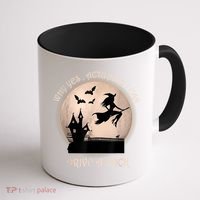 Halloween Witch Costume Why Yes Actually I Can Drive A Stick Coffee Mug thumb 1
