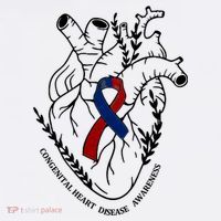 Heart Warrior Chd Awareness Congenital Heart Disease Ribbon Gift Women's Tank Top thumb 5