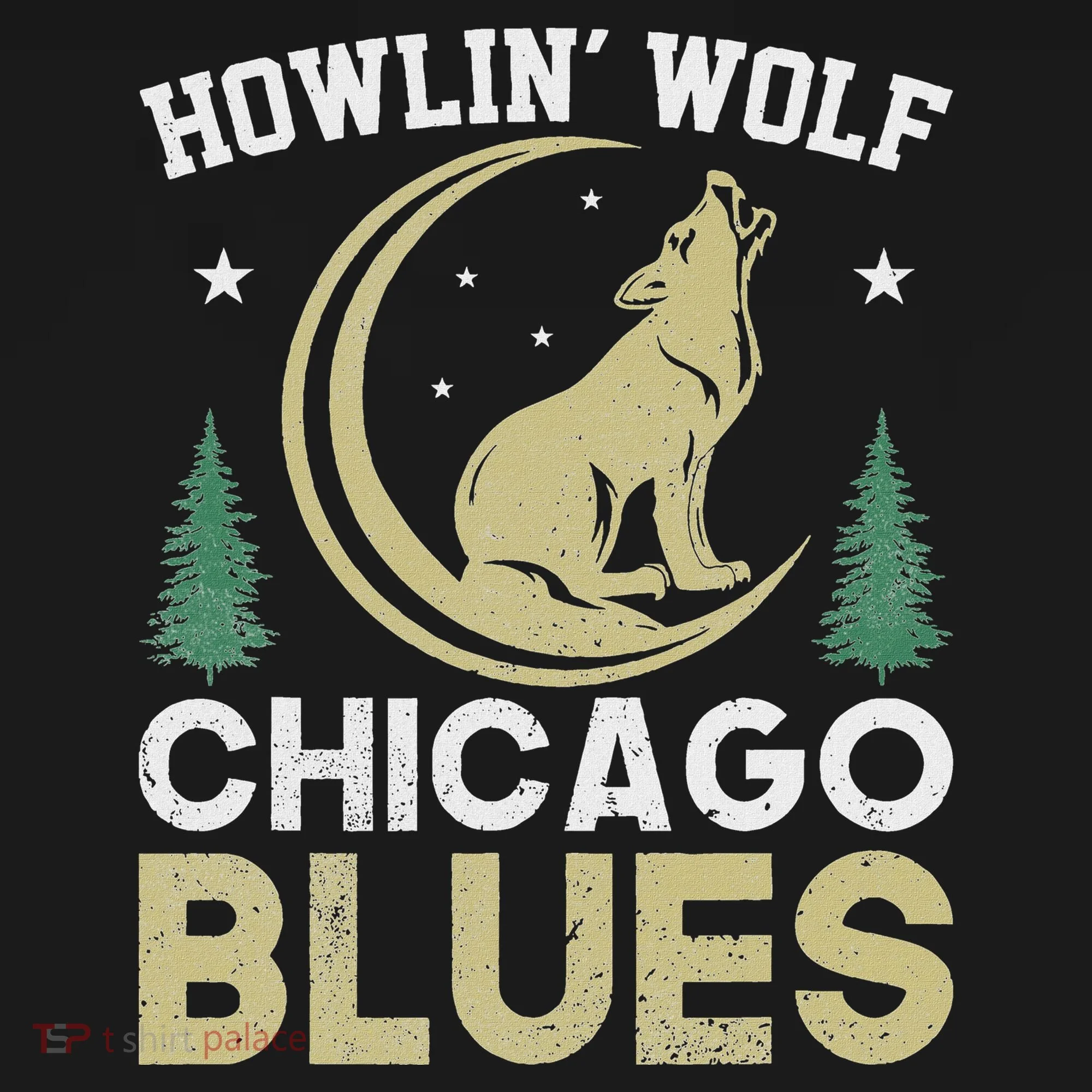Howlin Wolf Chicago Blues Doggie Tank