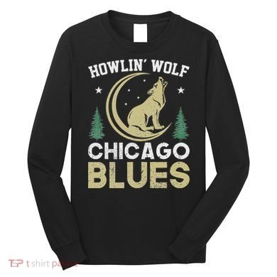 Howlin Wolf Chicago Blues Long Sleeve Shirt