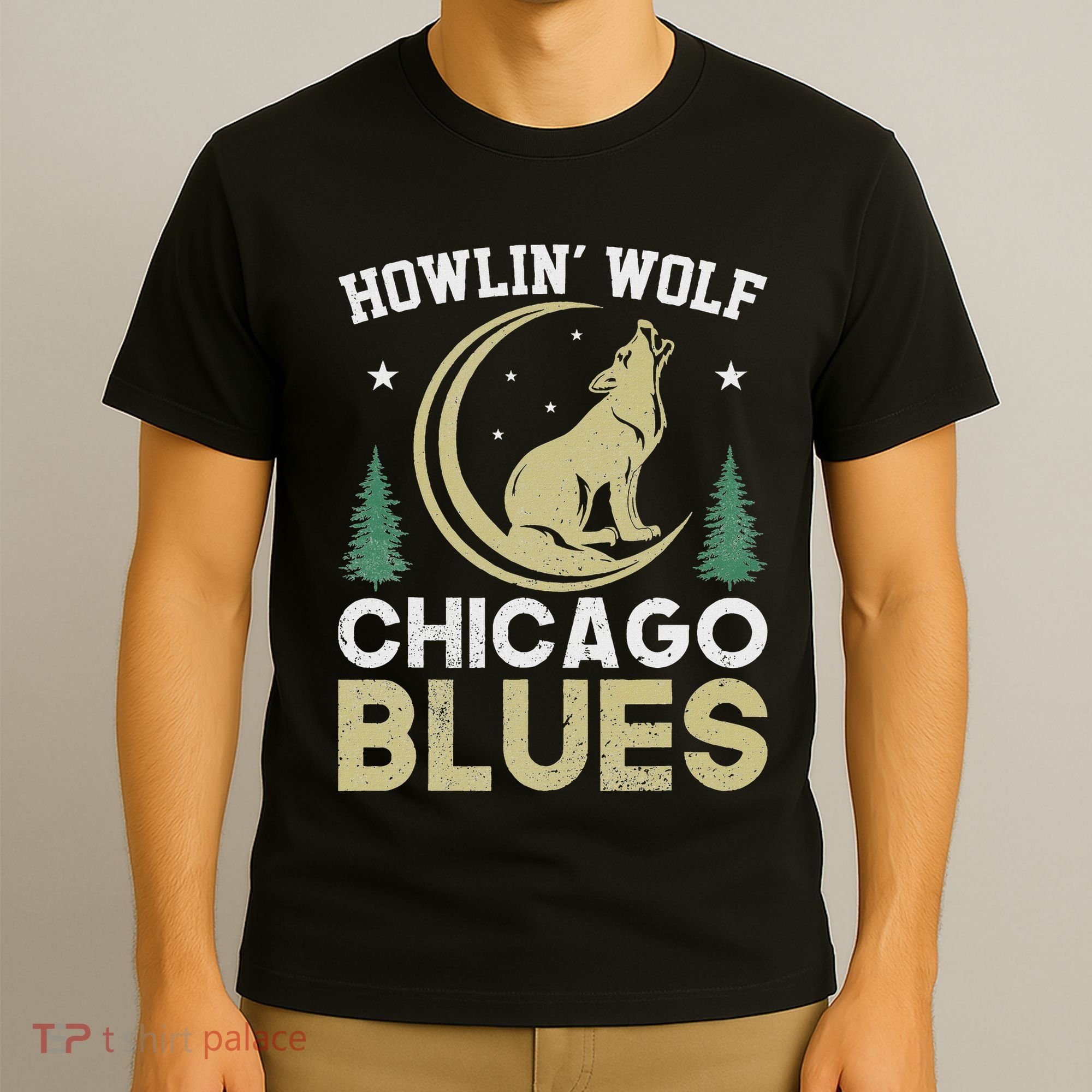 Howlin Wolf Chicago Blues T-Shirt