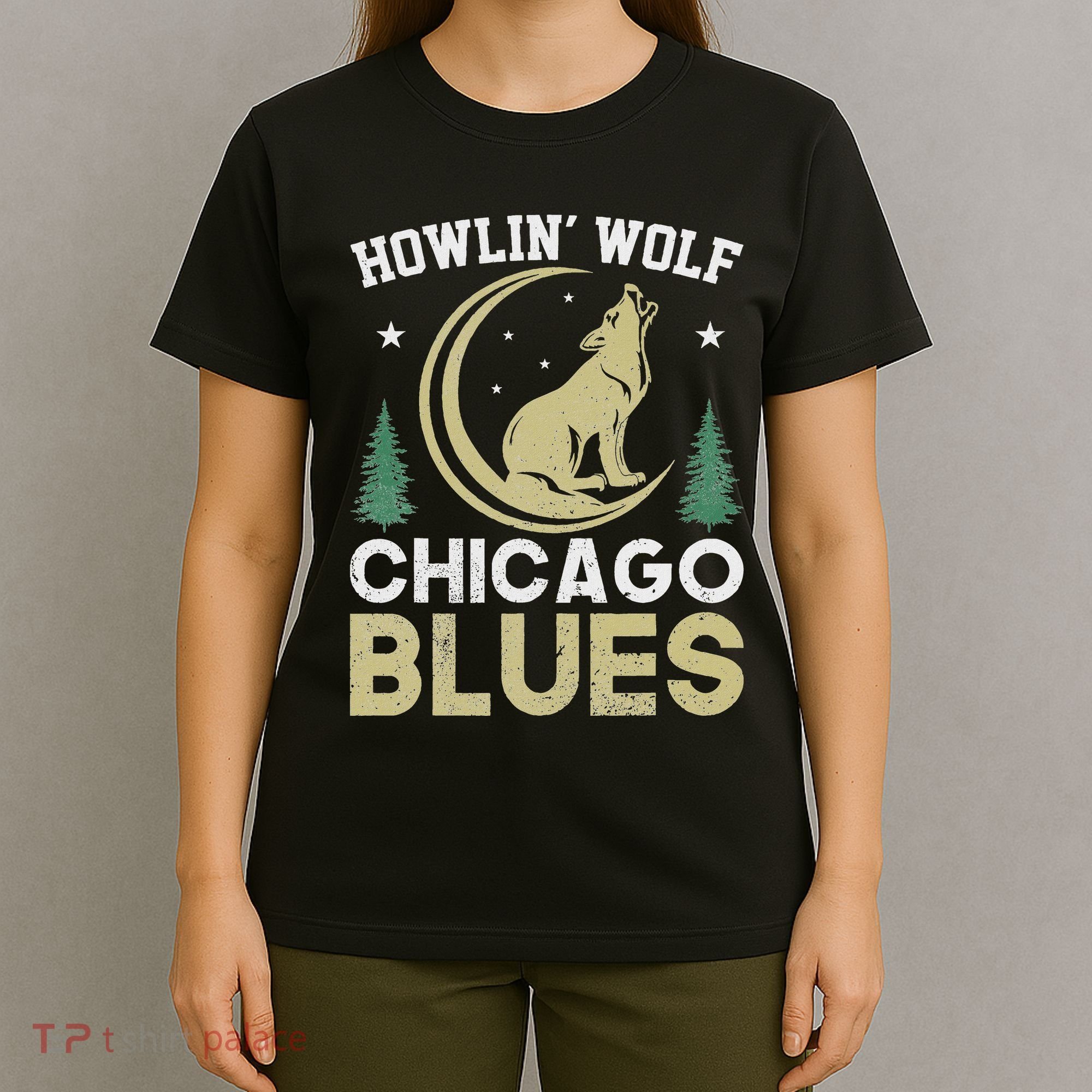 Howlin Wolf Chicago Blues T-Shirt
