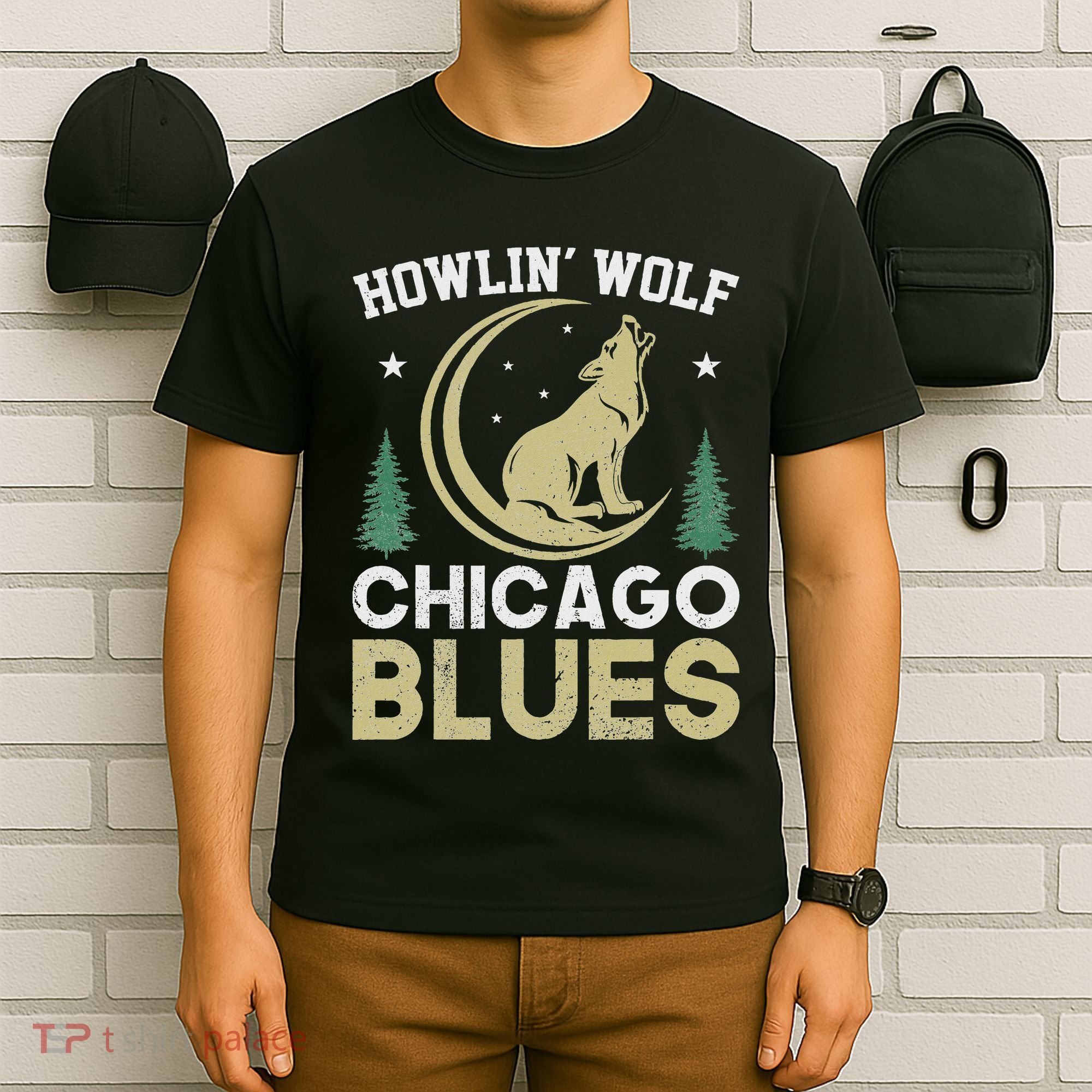 Howlin Wolf Chicago Blues T-Shirt