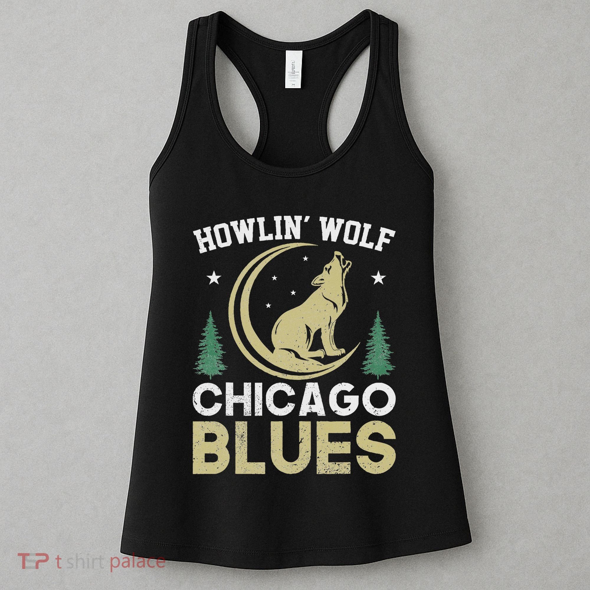 Howlin Wolf Chicago Blues Women's Tank Top