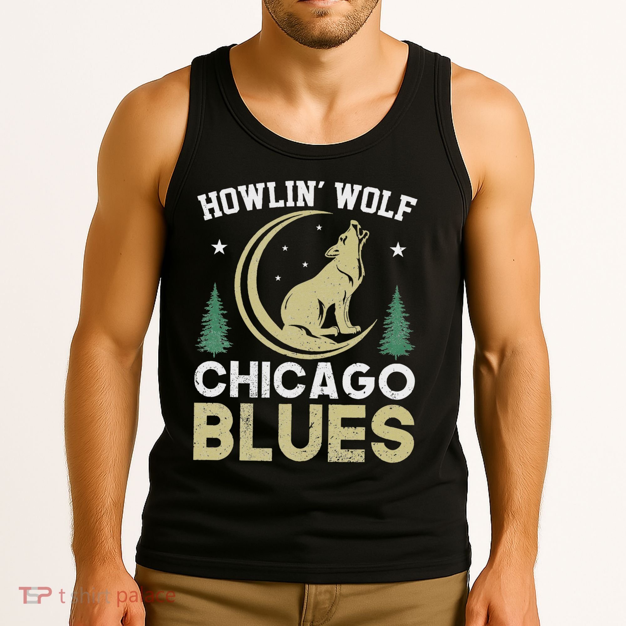 Howlin Wolf Chicago Blues Tank Top