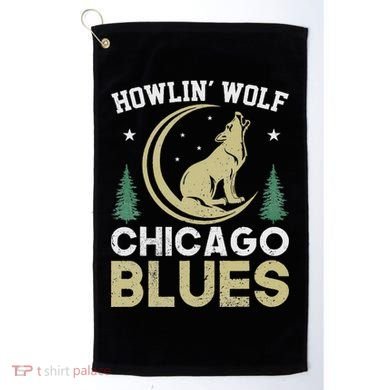 Howlin Wolf Chicago Blues Golf Towel