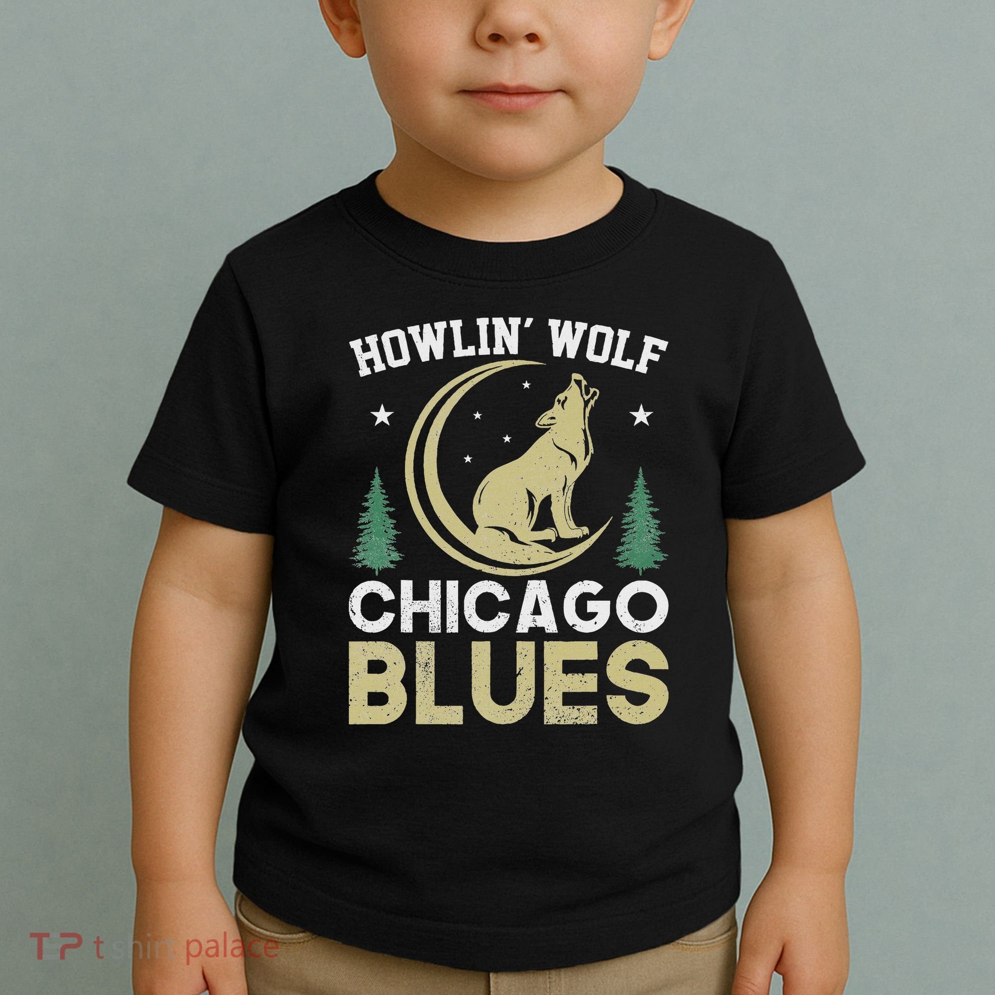 Howlin Wolf Chicago Blues Toddler T-Shirt