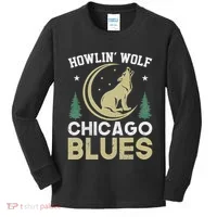 Howlin Wolf Chicago Blues Kids Long Sleeve Shirt thumb 0