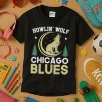 Howlin Wolf Chicago Blues Kids T-Shirt thumb 3