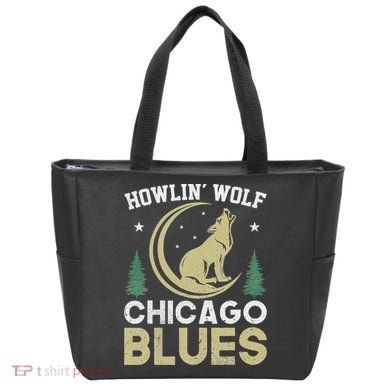 Howlin Wolf Chicago Blues Tote Bag