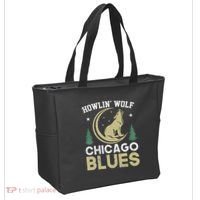Howlin Wolf Chicago Blues Tote Bag thumb 2