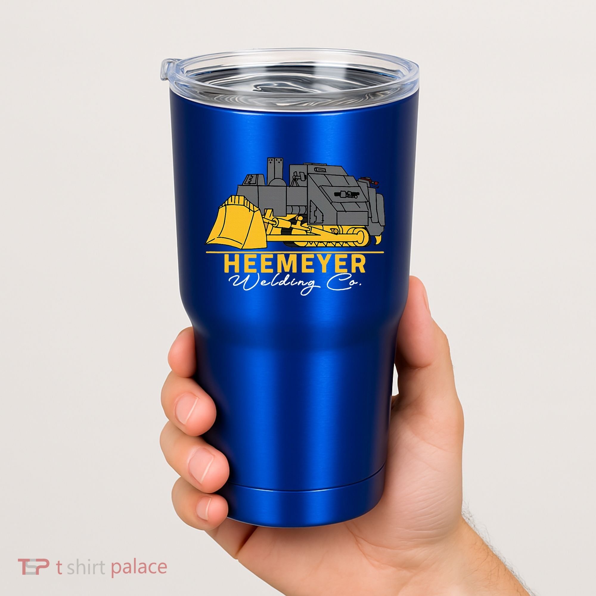 Heemeyer Welding Company Bulldozer Equipment Tumbler