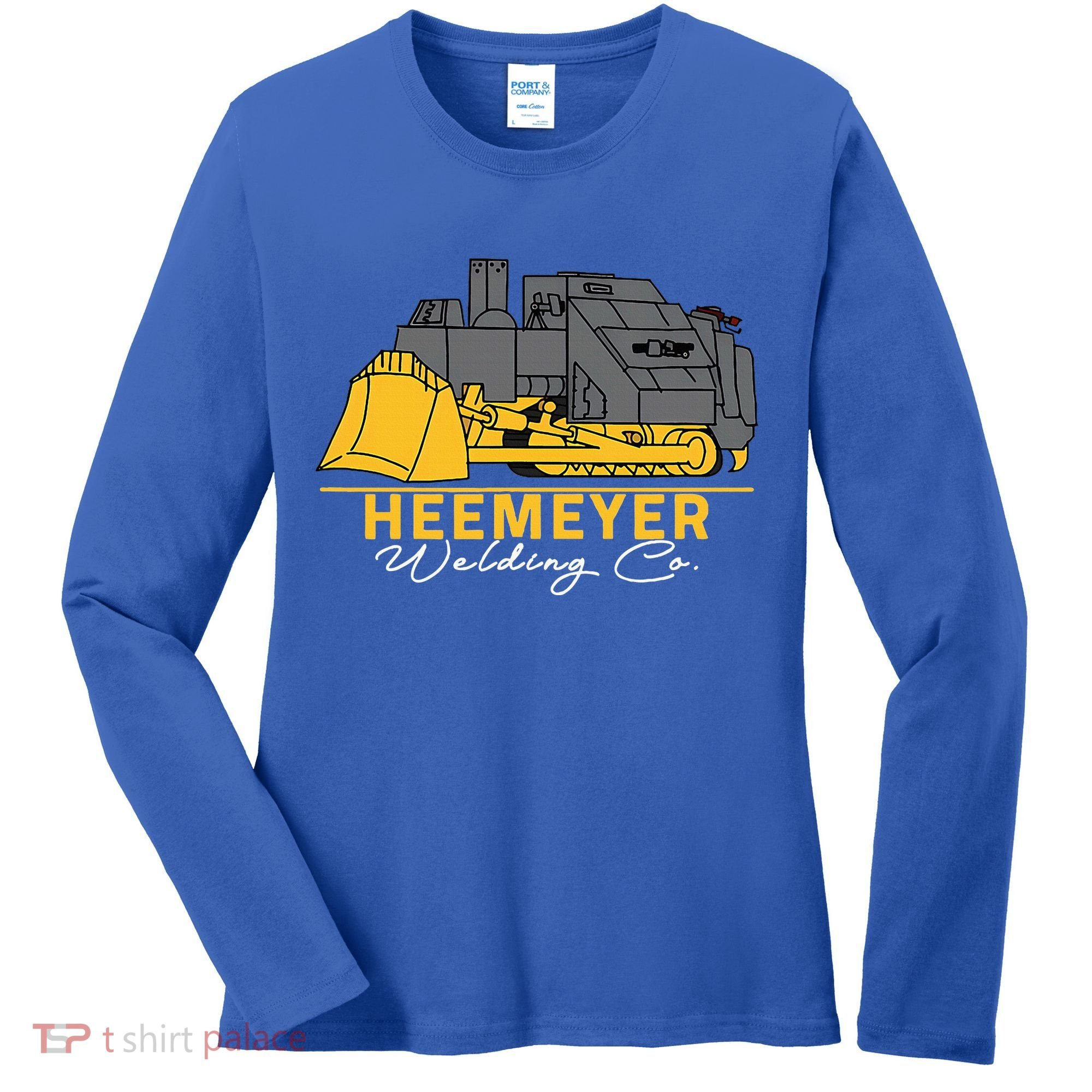 Heemeyer Welding Company Bulldozer Equipment Women's Long Sleeve Shirt