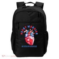 Heart Warrior CHD Congenital Heart Defect Awareness Backpack thumb 0