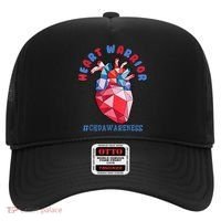 Heart Warrior CHD Congenital Heart Defect Awareness Hat thumb 0