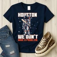 Houston We Don't Have A Problem Astronaut Women's T-Shirt thumb 3
